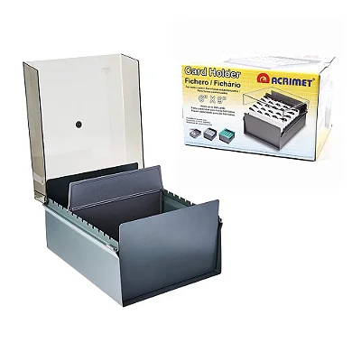 FICHARIO ACRILICO 6X9 SEM INDICE VERDE