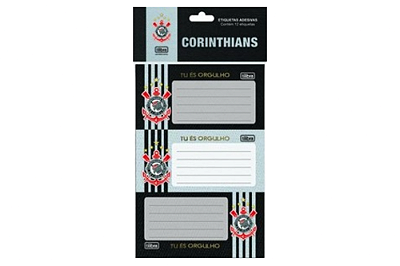 ETIQUETA ESCOLAR CORINTHIANS