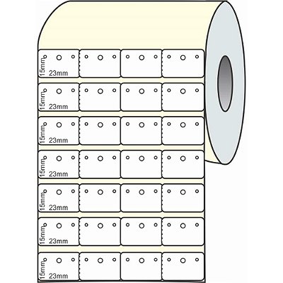 ETIQUETA ADESIVA PARA JOIAS 23X15MMX30M