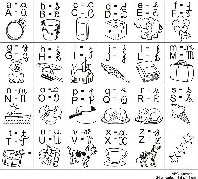 CARIMBOS PEDAGOGICOS ABC ILUST