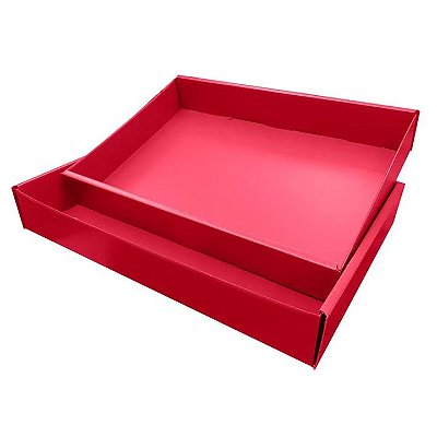 CAIXA MULTIUSO FORMATO CAMISA VERMELHO