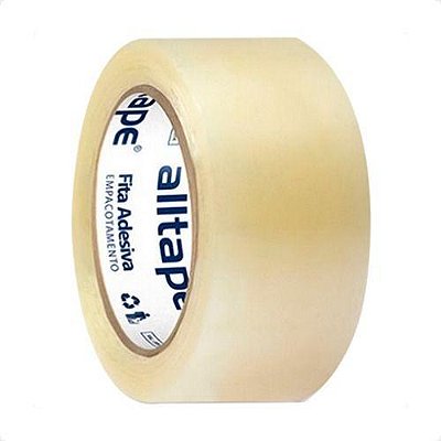 FITA ADESIVA PLASTICA 45MMX045M TRANSPARENTE