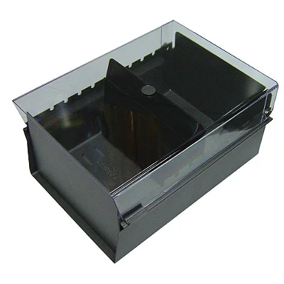 FICHARIO ACRILICO 4X6 SEM INDICE CRISTAL