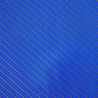 BOBINA PAPEL PRESENTE 60CMX100M LISTRADO AZUL/OURO