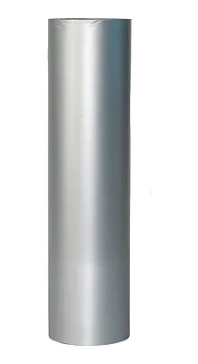BOBINA PAPEL PRESENTE 40CMX100M PRATA