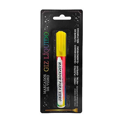 MARCADOR VIDRO MW-400/6 (GIZ LIQUIDO) DOURADO (BL