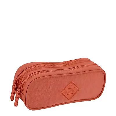 ESTOJO 2 COMP CRINKLE - APRICOT