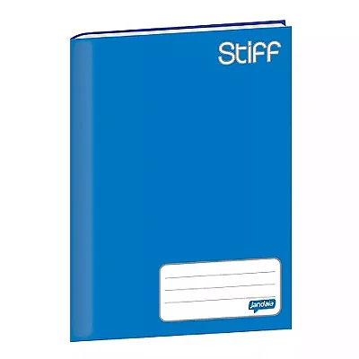 CADERNO BROCHURAO C.DURA 48F STIFF AZUL