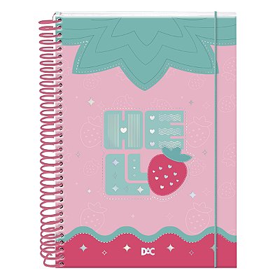 CADERNO0 COLEGIAL 160F/10M HELLO