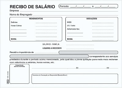 RECIBO SALARIO 100F
