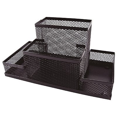 PORTA OBJETOS ARAMADO PRETO