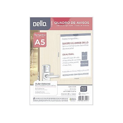 QUADRO ESPOSITOR A-5 CRISTAL