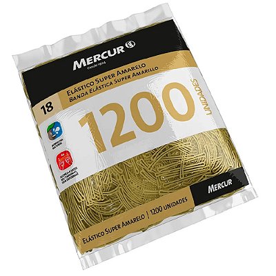 ELASTICO 1200UN AMARELO
