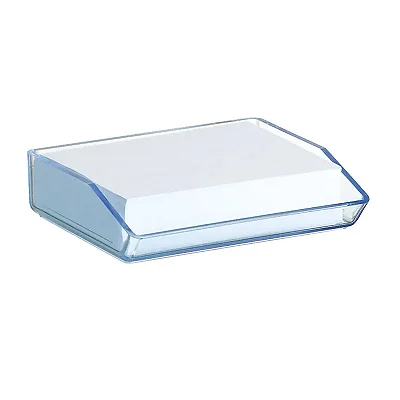 PORTA LEMBRETE CRISTAL C/PAPEL