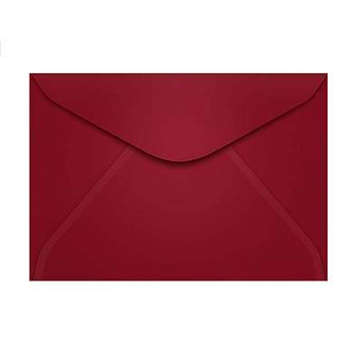 ENVELOPE CARTA 114X162 COLORIDO VINHO