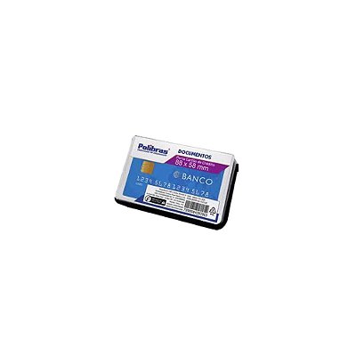 PORTA CARTAO DE CREDITO - PVC RIGIDO