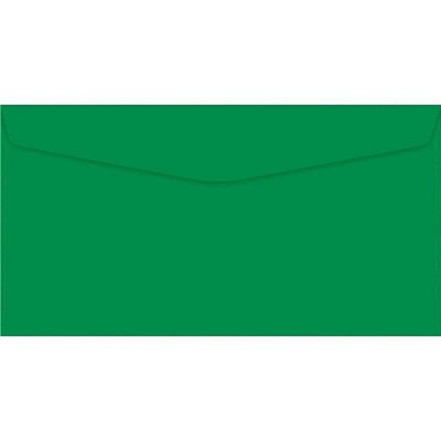 ENVELOPE CARTA 114X229 COLORIDO VERDE BRASIL