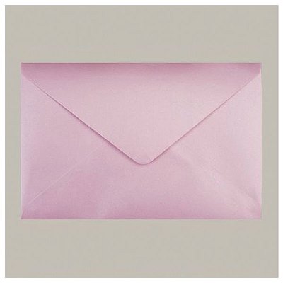 ENVELOPE CONVITE 160X235 METALIZADO IBIZA ROSA