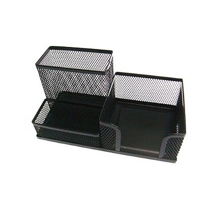 PORTA LAPIS/CLIPS/LEMBRETE ARAMADO PRETO