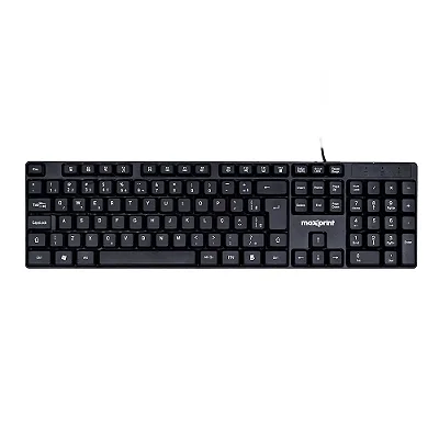 Teclado USB Officeeasy Preto Maxprint