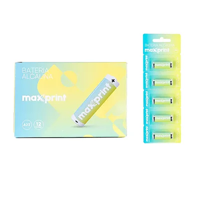 Bateria Alcalina A23 12V Maxprint Unidade