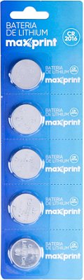 Bateria Lithium Maxprint CR2016 3V Unidade