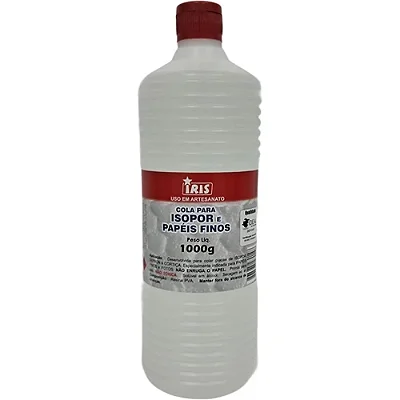 Cola para Isopor 1kg Iris