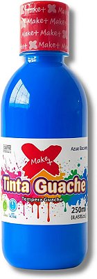 Tinta Guache 250ml Azul Escuro Make+