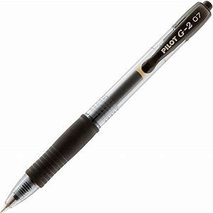 CANETA PILOT ESFEROGRAFICA GEL G2 0.7 PRETA