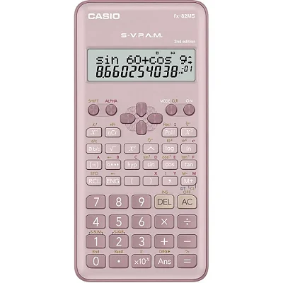 Calculadora Científica Rosa Casio FX-82MS 240 Funções