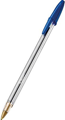 Caneta Bic Cristal Azul para Uso Diário