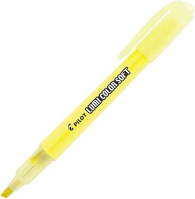 Marca Texto Lumi Color Soft Amarelo