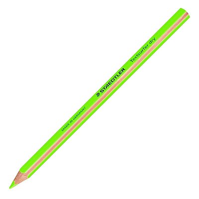 Lápis Marca Texto Verde Staedtler