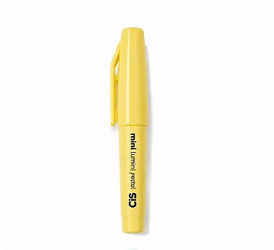 Marca Texto CIS Lumini Mini Pastel Amarelo