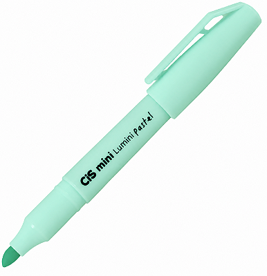 Marca Texto CIS Lumini Mini Pastel Azul