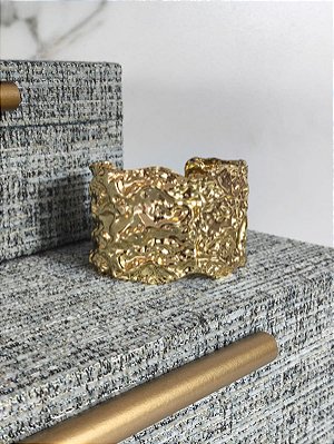 Maxi bracelete banho ouro 18k