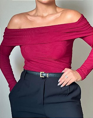 Blusa Kéfera manga longa