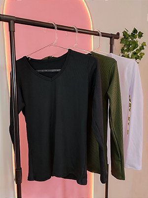 Blusa térmica flanelada