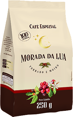 Café Especial Torrado e Moído - Pacote 250g - Morada da Lua