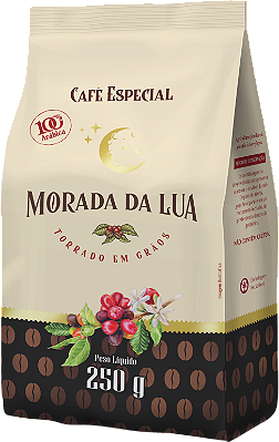 Café Especial Torrado em Grãos - Pacote 250g - Morada da Lua