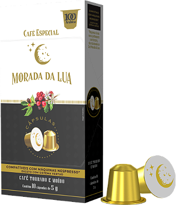 Café em Cápsulas Nespresso - 10 Cápsulas - Morada da Lua