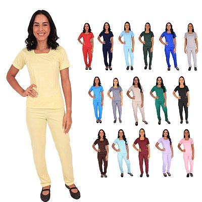 CALÇA + BLUSA C/ MANGAS HELANCA