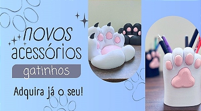 Mini banner gatinhos