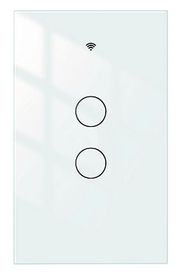 INTERRUPTOR DE LUZ 2 BOTOES WIFIBRANCO- VDS ILBW-2B