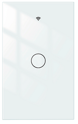 INTERRUPTOR DE LUZ 1 BOTAO WIFI BRANCO - VDS ILBW-1B
