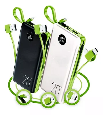 CARREGADOR POWER BANK TURBO 20.000MAH ORIGINAL AGOLD BTE 02 / HMASTON YD-05