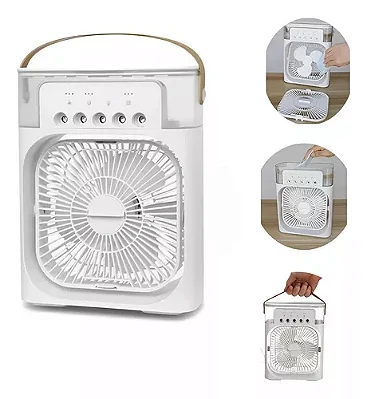CLIMATIZADOR DE AR CAIXA MENOR FRIO PORTATIL USB RG AIR  COOLER FAN 10W PIODDICE