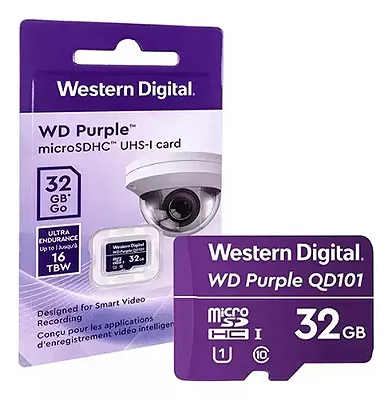 CARTAO MICRO SD 32GB WD INTELBRAS