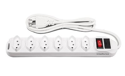 PROTETOR ELET C/6 TOMADAS - EPE 1006