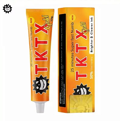 Pomada Anestésica Gold Laranja Original 10g – Ação Rápida | Frete Grátis